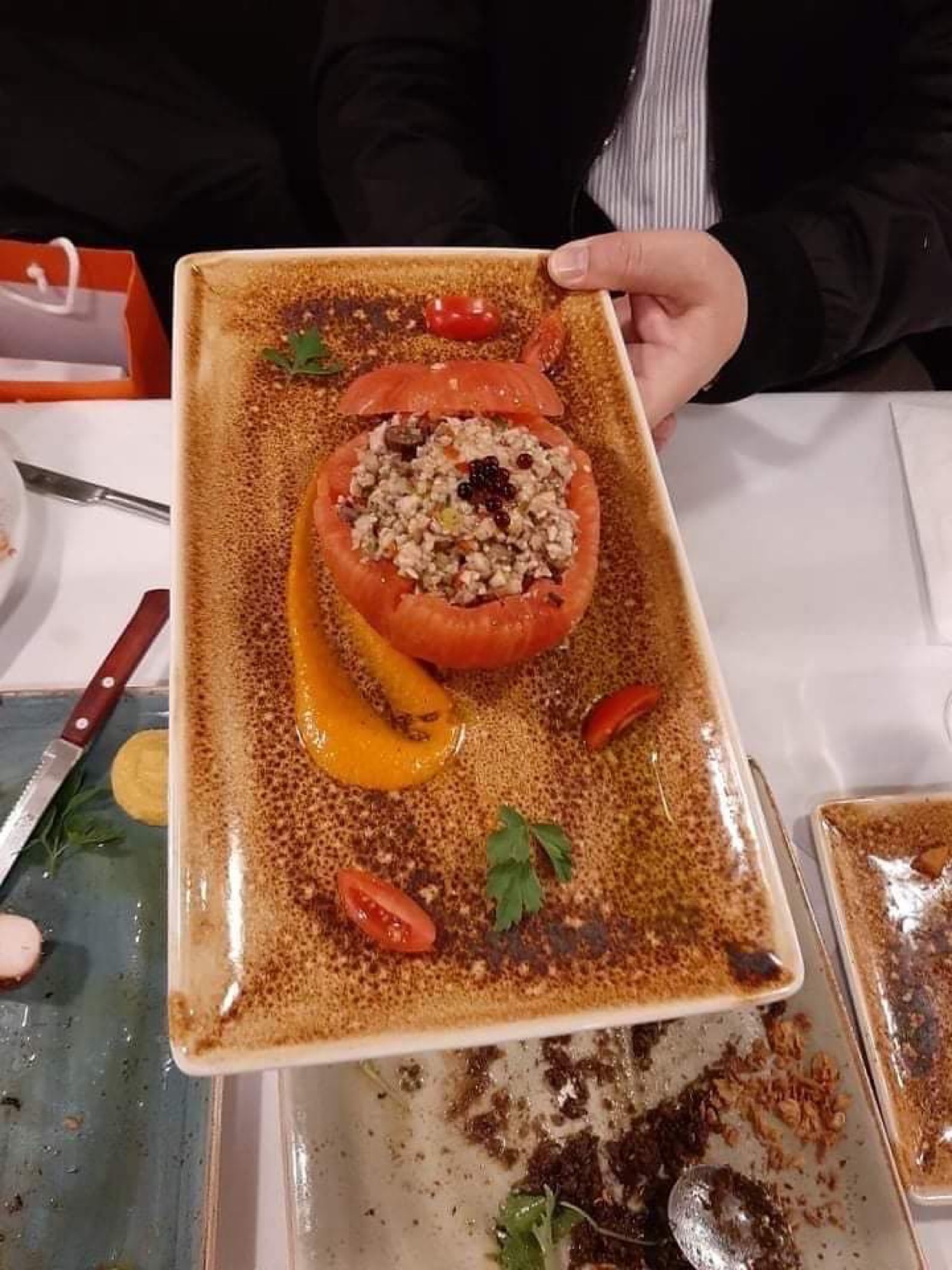 Salat aus frischen Zutaten